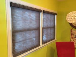 blinds to keep room cool